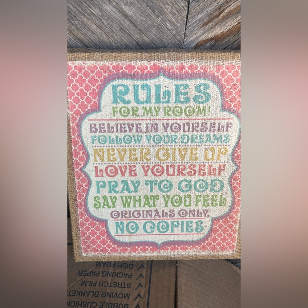 Inspirational Multicolor Wall Art Decor